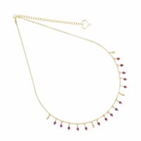 Halskette Maman et Sophie Dame in Silber GCFRARB